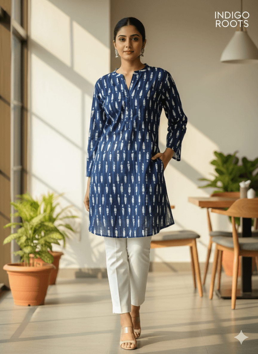 Straight Cut Office Kurti